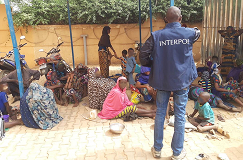 46 minors were rescued during Operation Sarraounia.